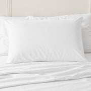 Ensemble de Draps Lit Simple - Blanc-Textile City inc-TCI-1359968-CLÉMENT