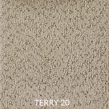 Fauteuil berçant et pivotant - Manuel - Tissus sur commande spéciale-Dormatex-Terry 20-DMT-FAUTEUIL-MANUEL-CLÉMENT