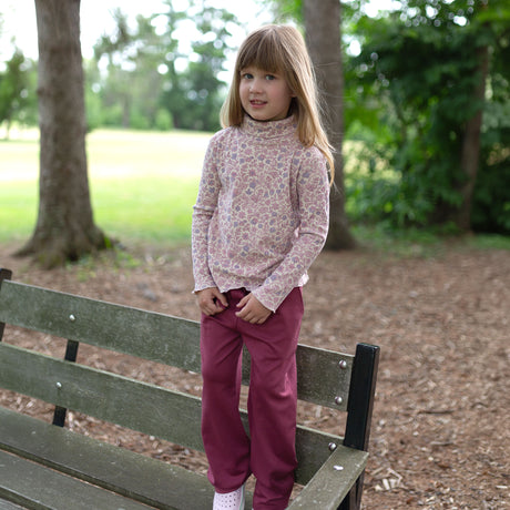 Pantalon Jardin D'amour 2-8ans-Chat Botte-CHI-2262461C-PRU-CLÉMENT