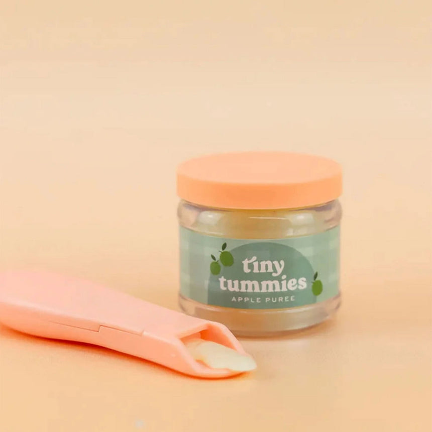 Ensemble de Purée Tiny Tummies Pour Poupée - Pomme Verte-Tiny Harlow-TIH-TTUAP-CLÉMENT