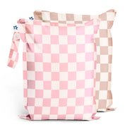 Sacs Imperméables (2) - Damier Rose / Taupe-Tiny Twinkle-TIN-TT311-CLÉMENT
