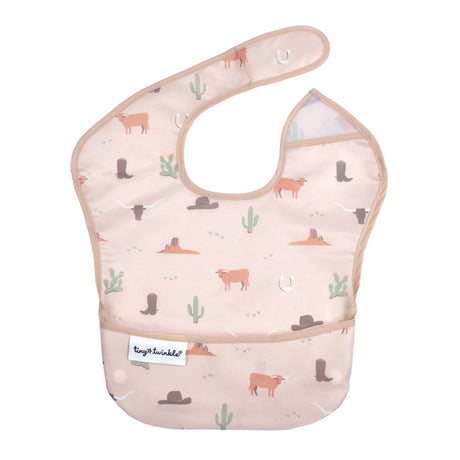 Bavoir (3) Imperméable - Cowboy-Tiny Twinkle-TIN-TT771-CLÉMENT