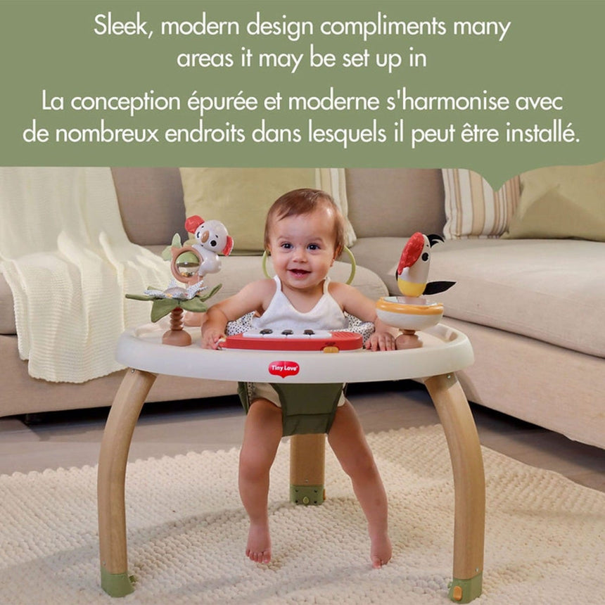 Exerciseur Centre d'Activités Stationnaire 5-en-1 Here I Grow - Boho Chic-Tiny Love-TLO-04202CBOHO-CLÉMENT