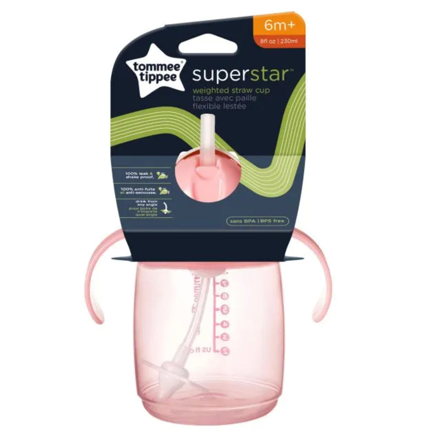Gobelet À Paille 6mois+ - Rose-Tommee Tippee-TMT-447897-CLÉMENT
