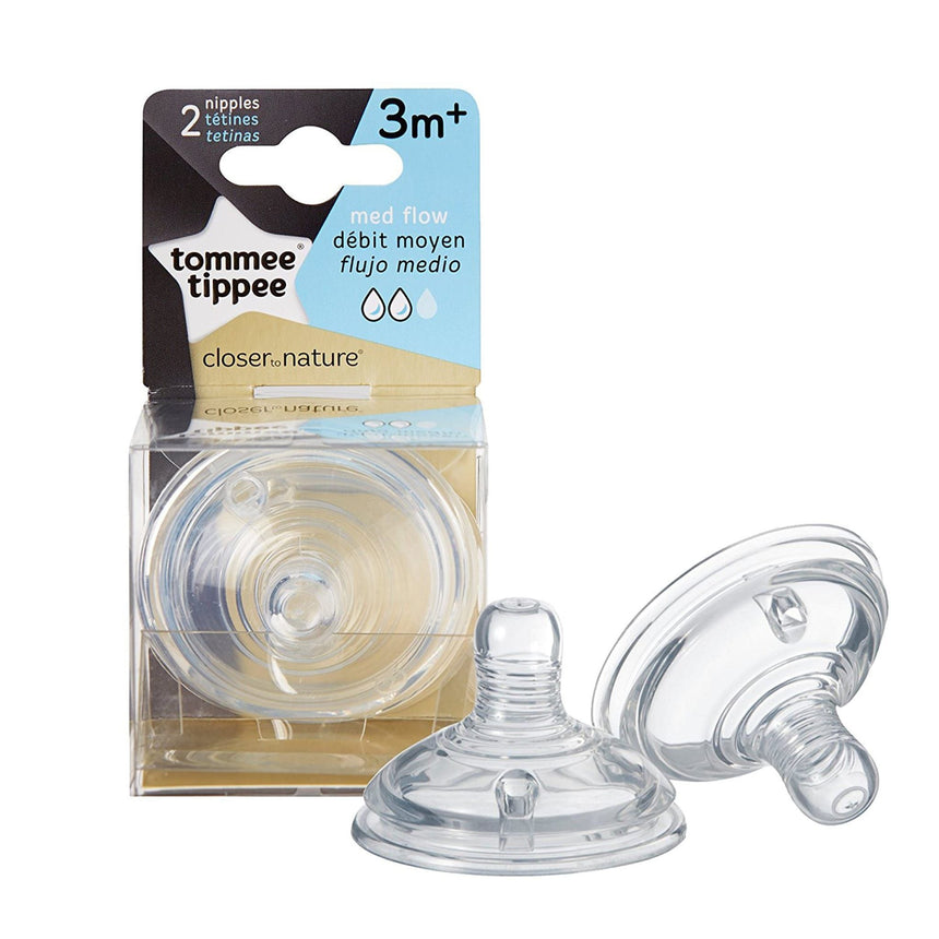 Tétines (2) Débit Moyen 3mois+-Tommee Tippee-TMT-220225-CLÉMENT