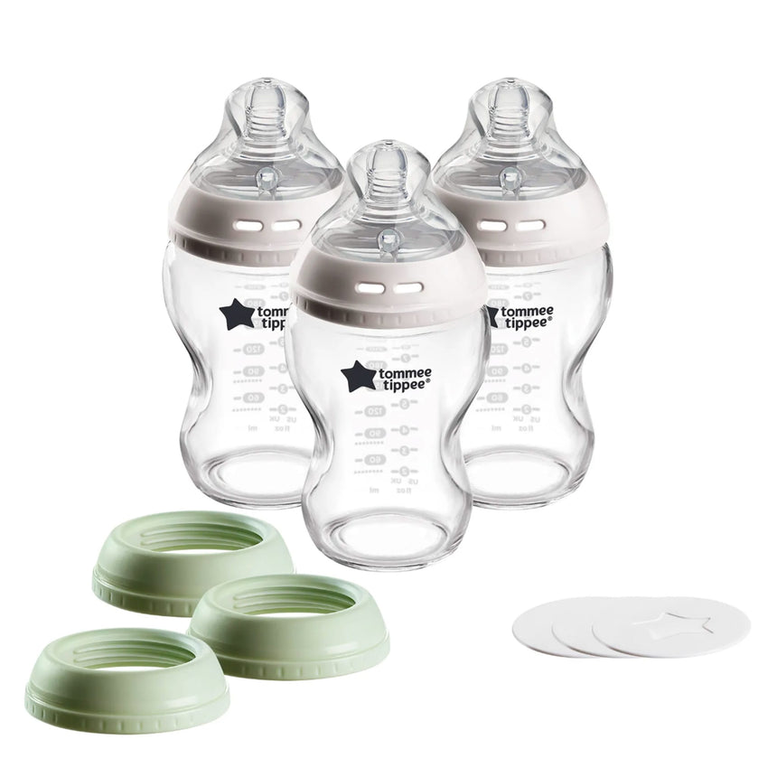 Biberons en Verre 3en1 (3) 9oz-Tommee Tippee-TMT-549508-CLÉMENT