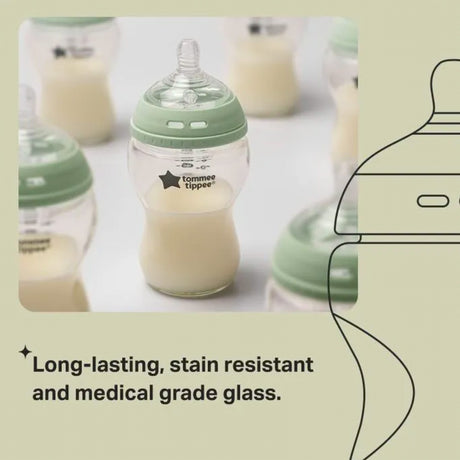 Biberons en Verre 3en1 (3) 9oz-Tommee Tippee-TMT-549508-CLÉMENT