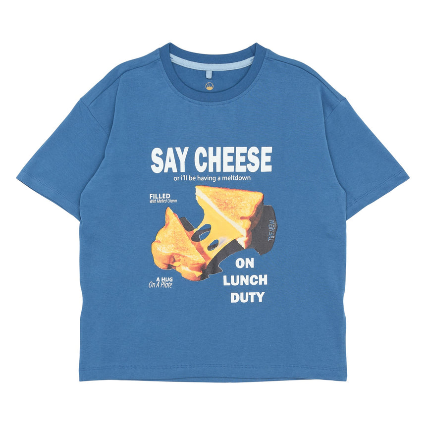 T-shirt Wayne 3-14ans-The New-Bleu Royal-3-4-TNE-TN5647C-CLÉMENT