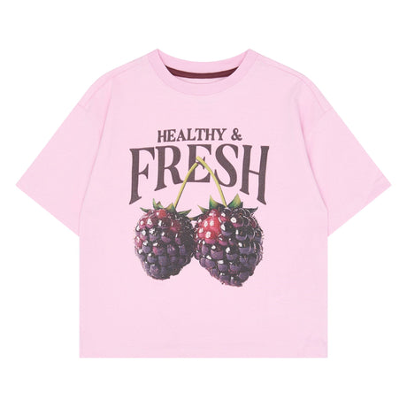 T-shirt Vigdis 3-14ans-The New-Rose-7-8-TNE-TN5675C-CLÉMENT