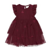 Robe Tulle Vonda 6-24mois-The New-Bordeaux-6 m-TNE-TNS6562C-CLÉMENT