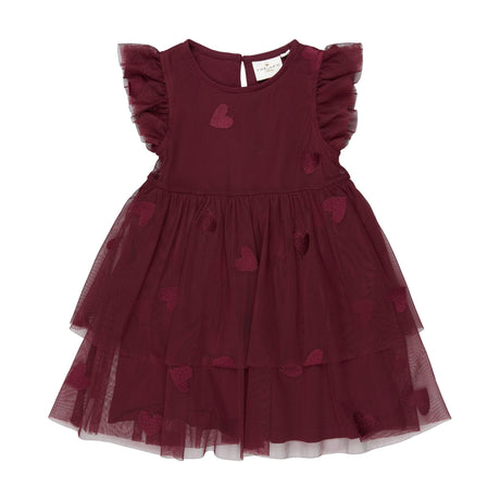 Robe Tulle Vonda 6-24mois-The New-Bordeaux-6 m-TNE-TNS6562C-CLÉMENT