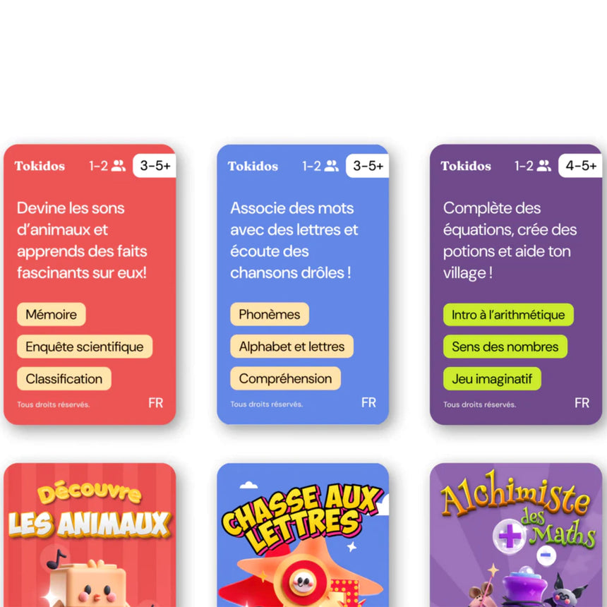 Tokidos Bundle Petits Apprenants-Tokidos-TOK-642461243635-CLÉMENT