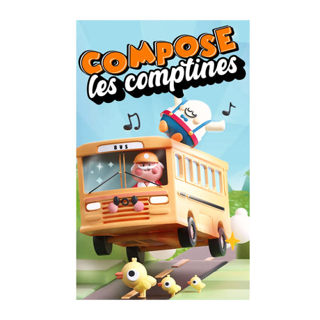 Jeu Compose Les Comptines (Français)-Tokidos-TOK-PC-017-FR-CLÉMENT
