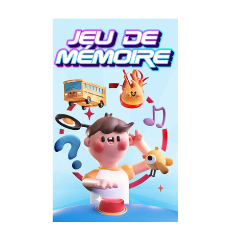 Jeu De Mémoire (Français)-Tokidos-TOK-PC-018-FR-CLÉMENT