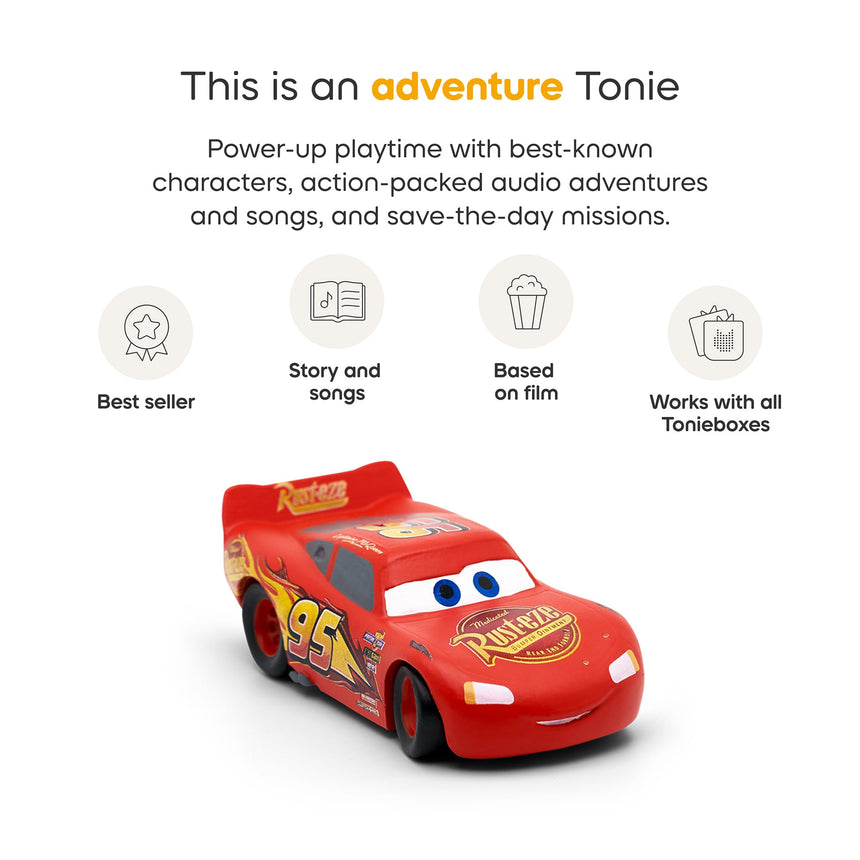 Cars Lightning McQueen Tonie Figurine (Anglais)-Tonies-TON-10000501-32-CLÉMENT