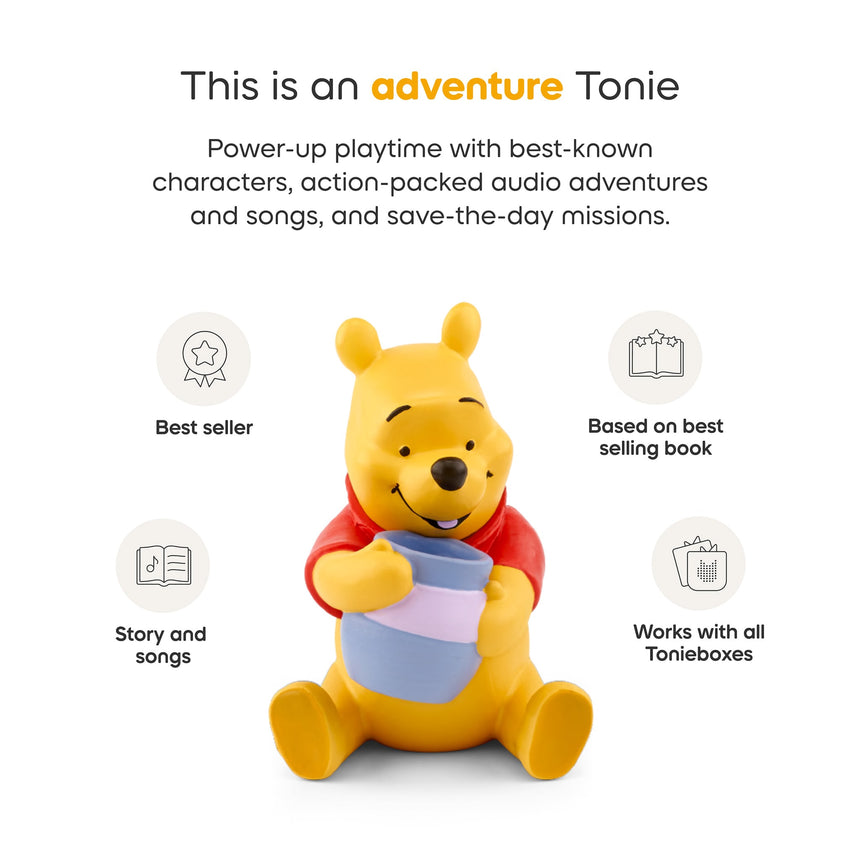 Disney Winnie the Pooh: Winnie Tonie Figurine (Anglais)-Tonies-TON-10000700-33-CLÉMENT