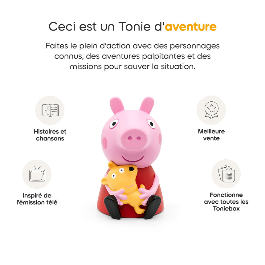Peppa Pig Tonie Figurine (Français)-Tonies-TON-10000872-34-CLÉMENT