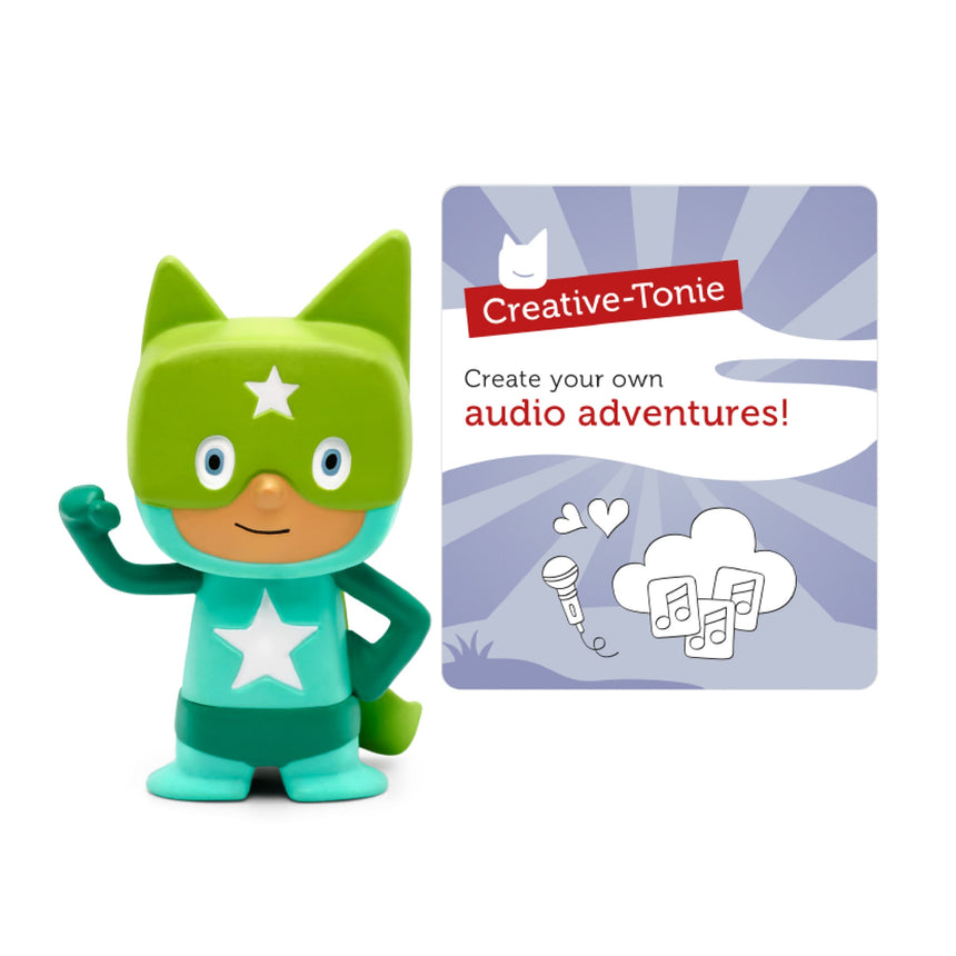 Creative Tonie - Superhéro Turquoise Tonie Figurine (Français)-Tonies-TON-10000878-34-CLÉMENT