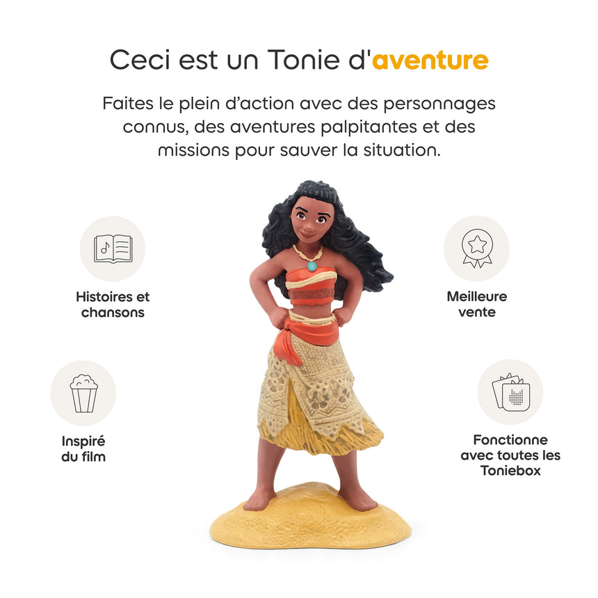 Disney Vaiana Tonie Figurine (Français)-Tonies-TON-10001477-33-CLÉMENT