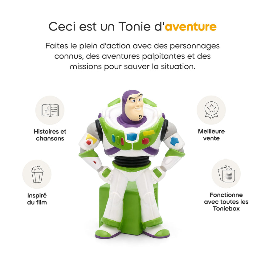 Disney Histoire De Jouet 2 - Buzz Tonie Figurine (Français)-Tonies-TON-10001642-34-CLÉMENT