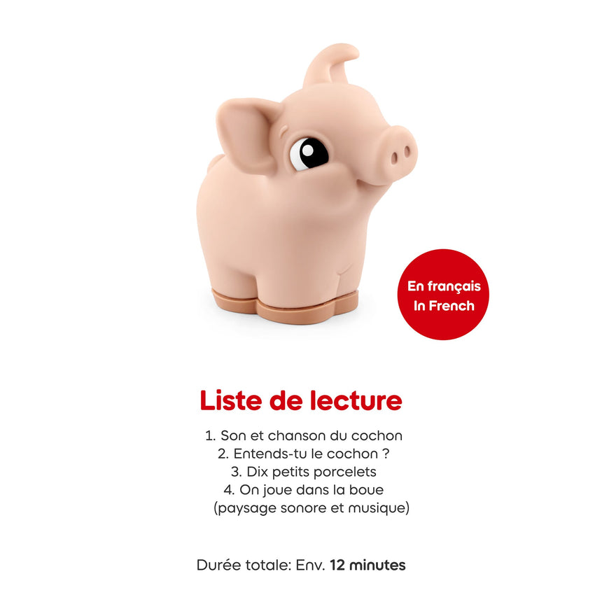 My First Tonies: Ferme - Vache, Cochon et Cheval Ensemble de 3 (Français)-Tonies-TON-11003432-34-CLÉMENT