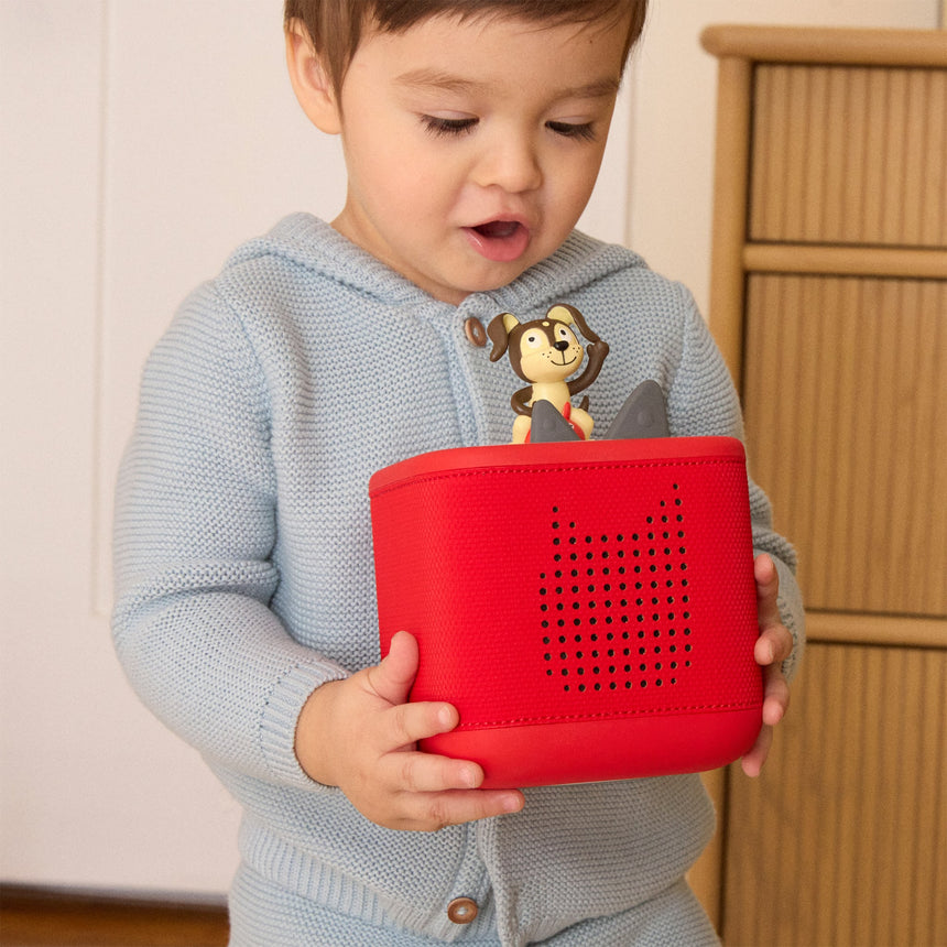 Toniebox 2 - Mon premier coffret Playtime Puppy – Rouge (bilingue)-Tonies-TON-11003492-CLÉMENT