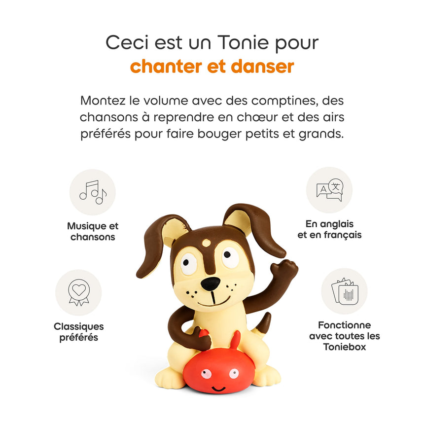 Toniebox 2 - Mon premier coffret Playtime Puppy – Rouge (bilingue)-Tonies-TON-11003492-CLÉMENT