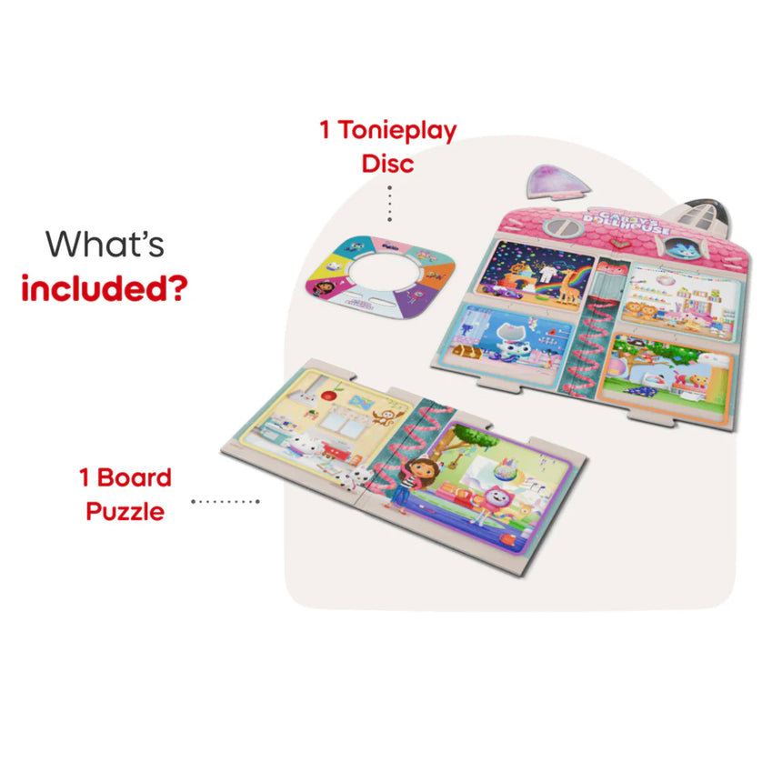 Tonieplay Gabby's Dollhouse: Gabby's Cat-tastic Scavenger Hunt Game (Anglais)-Tonies-TON-11003499-CLÉMENT