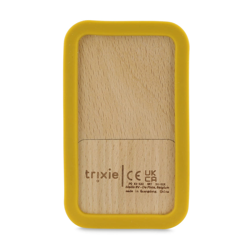 Téléphone Bébé en Silicone et Bois Mr Lion-Trixie-TRX-36-243-CLÉMENT
