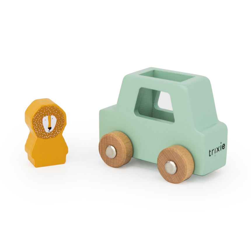 Ensemble De Voitures en Bois Animaux-Trixie-TRX-36-808-CLÉMENT