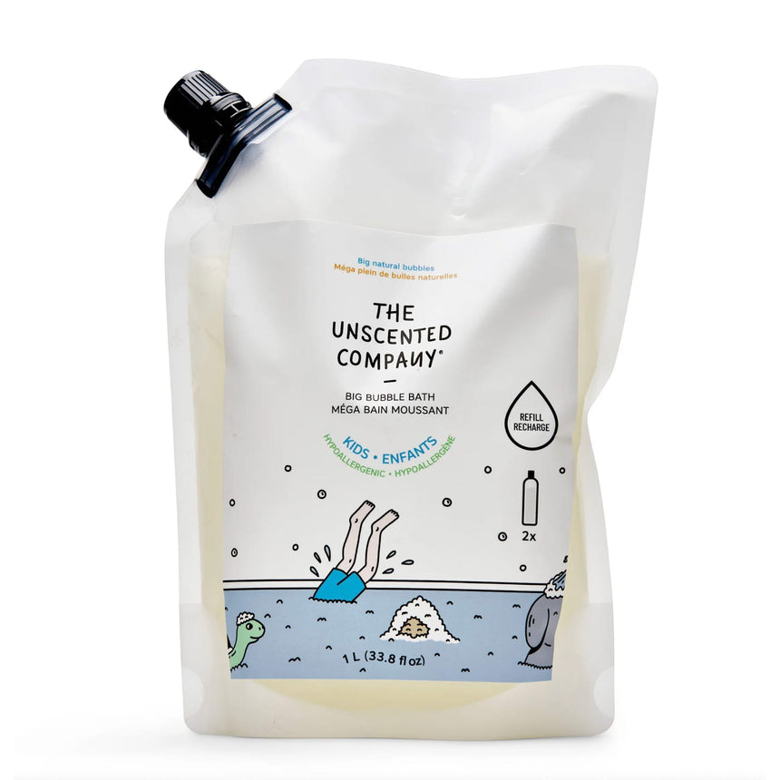 Méga bain moussant - Recharge de 1L-The Unscented Company-TUC-TUC-KBB-1-CLÉMENT