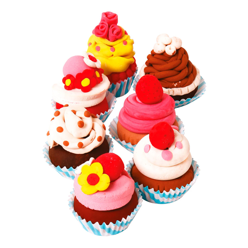 Ensemble Pâtes à Modeler - Petits Gâteaux-Tutti Frutti-TUF-BJTT14805-CLÉMENT