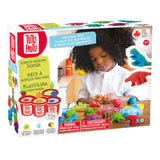 Ensemble Pâtes à Modeler - Dinosaures-Tutti Frutti-TUF-BJTT14815-CLÉMENT