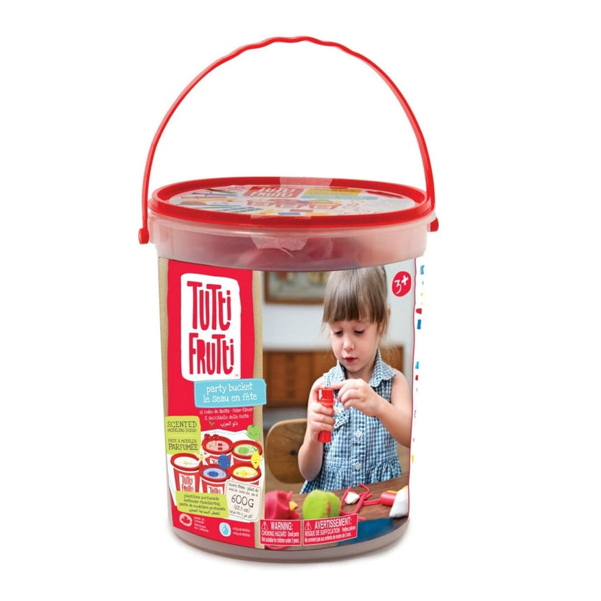 Ensemble Pâtes à Modeler - Le Seau En Fête-Tutti Frutti-TUF-BJTT14825-CLÉMENT
