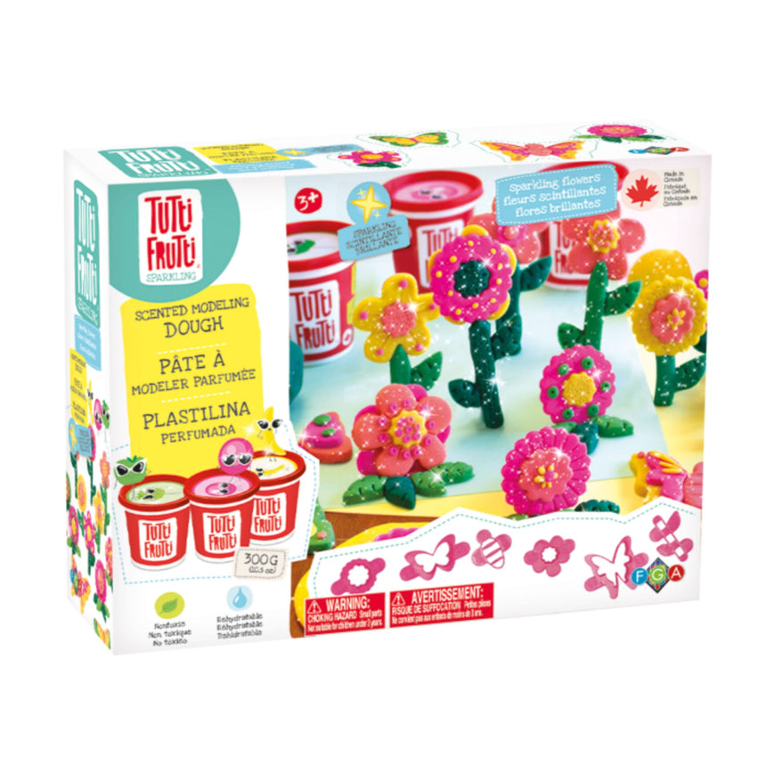 Trio Pâtes Modeler Fleurs Scintillantes-Tutti Frutti-TUF-BJTT16060-CLÉMENT