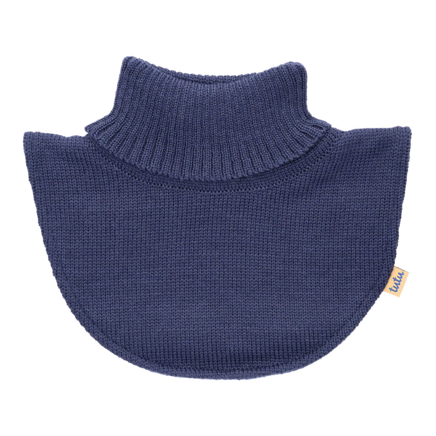 Plastron Tricot Merinos 0-6ans-Tutu-Marine-1-3-TUU-3-007300-CLÉMENT