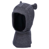Cagoule Tricot Merino Ours 3-18mois-Tutu-Charcoal-3-9 m-TUU-3-007645-CLÉMENT