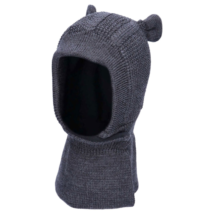 Cagoule Tricot Merino Ours 3-18mois-Tutu-Charcoal-3-9 m-TUU-3-007645-CLÉMENT