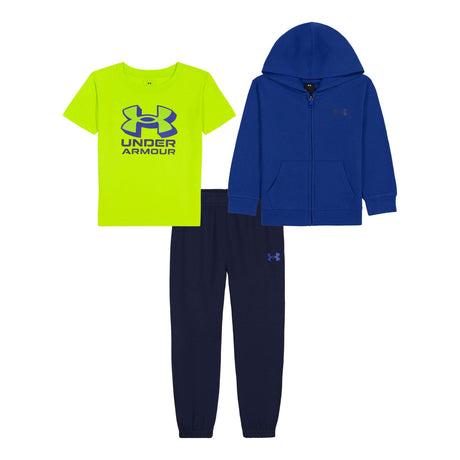 Ensemble Trois Pièces Kangourou Zip 4-7ans-Under Armour-Bleu Royal-4-UR2-25UAFJI82E-CLÉMENT