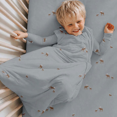 Drap Contour Bambou pour Lit de Bébé - Orignal-Günamüna-UNA-1600MOOSE-CLÉMENT