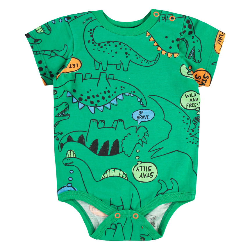 Ensemble Deux Pièces Dinos Vert 3-18mois-Up Baby-UPB-46424-AB2394-CLÉMENT