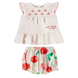 Ensemble Deux Pièces Little Cherry 3-18mois-Up Baby-Ivoire-3-6 m-UPB-46572-000106-CLÉMENT