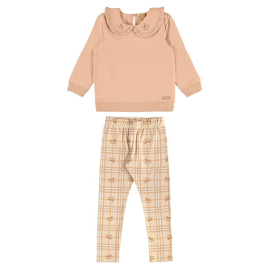 Ensemble Carreaux 2-8ans-Up Baby-Beige-2-UPB-46596-151220-CLÉMENT