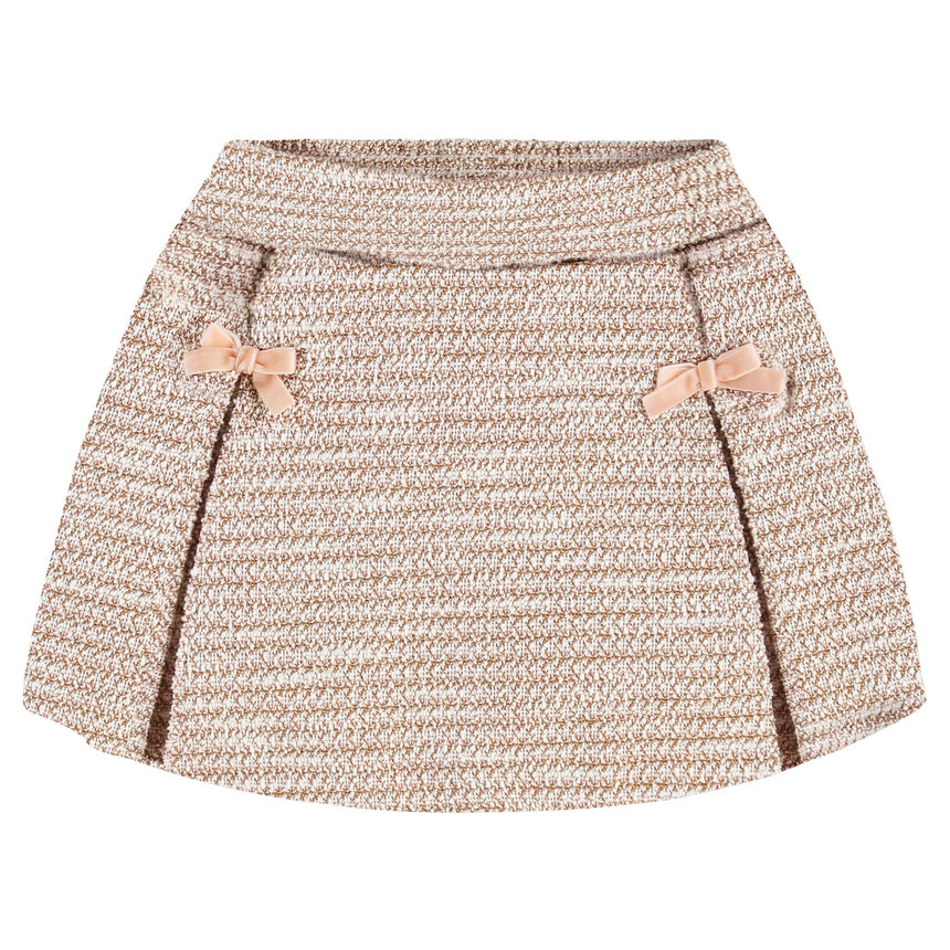 Ensemble Deux Pièces Jupe Tweed 2-8ans-Up Baby-UPB-46615-000106-CLÉMENT