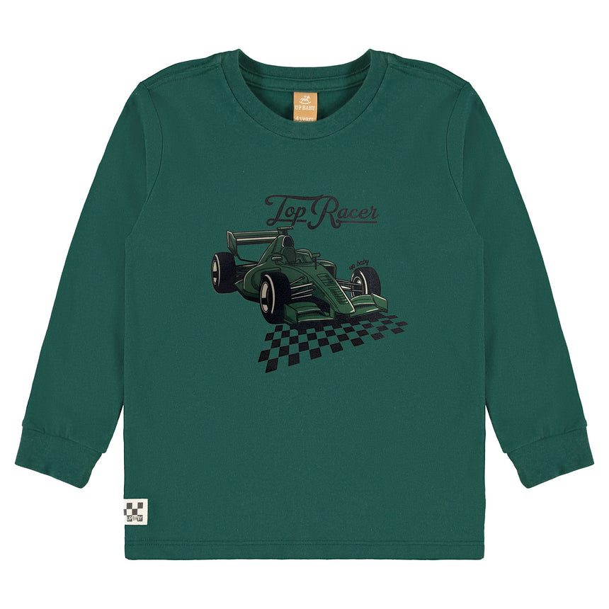 T-shirt Manches Longue Voiture 2-8ans-Up Baby-Forêt-2-UPB-46644-185616-CLÉMENT