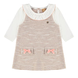 Robe Tweed 3-24mois-Up Baby-Beige-3-6 m-UPB-46709-112511-CLÉMENT