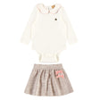Ensemble Deux Pièces Tweed 3-24mois-Up Baby-Ivoire-3-6 m-UPB-46710-000106-CLÉMENT