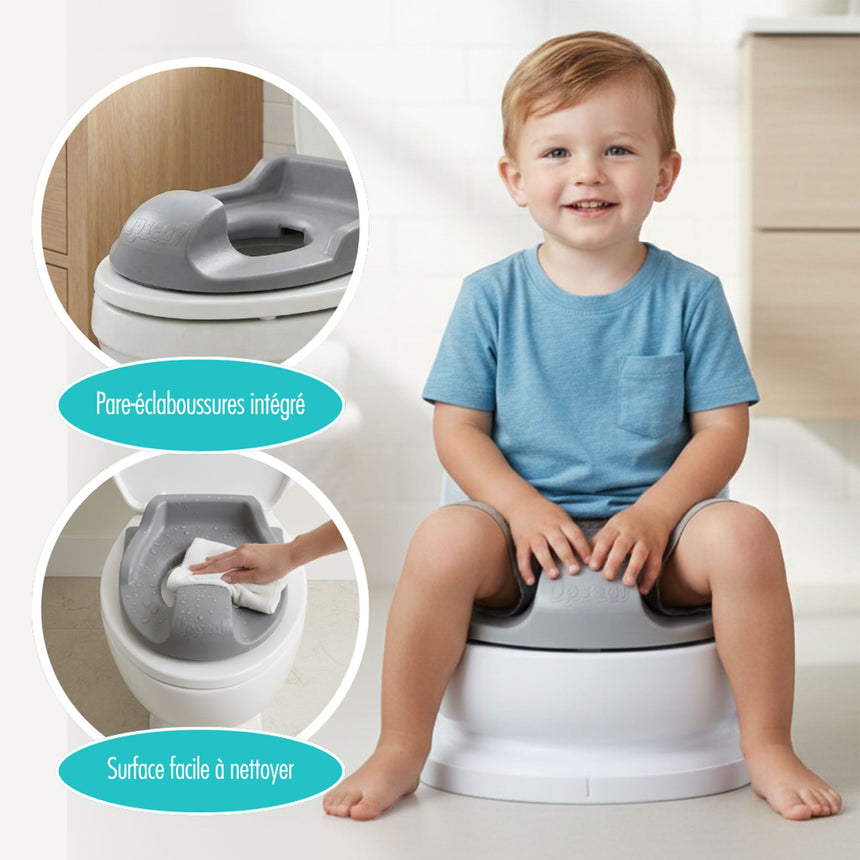 Ensemble ergonomique d'apprentissage de la propreté 3-en-1-Upseat-UPS-901-CLÉMENT