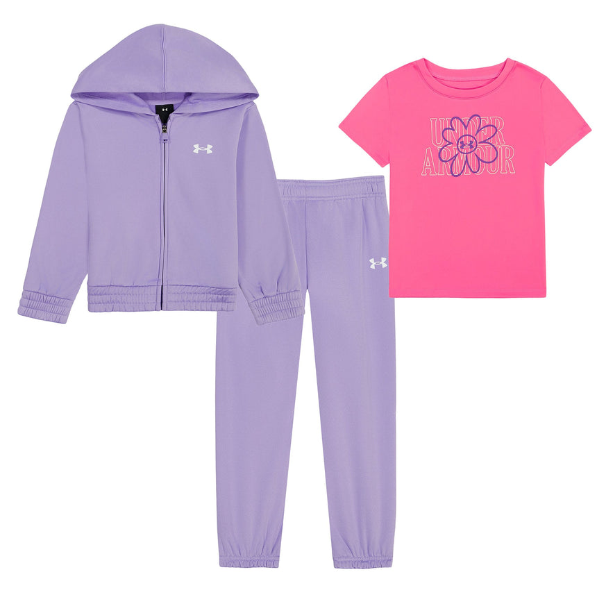 Ensemble Trois Pièces Kangourou Zip 12-24mois-Under Armour-Lilas-12 m-UR2-25UAFJI57P-CLÉMENT