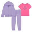 Ensemble Trois Pièces Kangourou Zip 4-6x-Under Armour-Lilas-4-UR2-25UAFJI57R-CLÉMENT